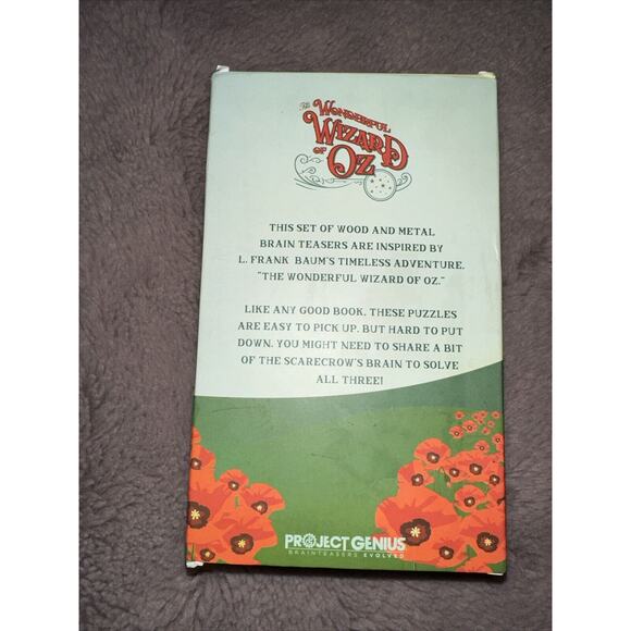 NIB~The Wonderful Wizard of Oz Puzzle Collection Box Set - Picture 2 of 3